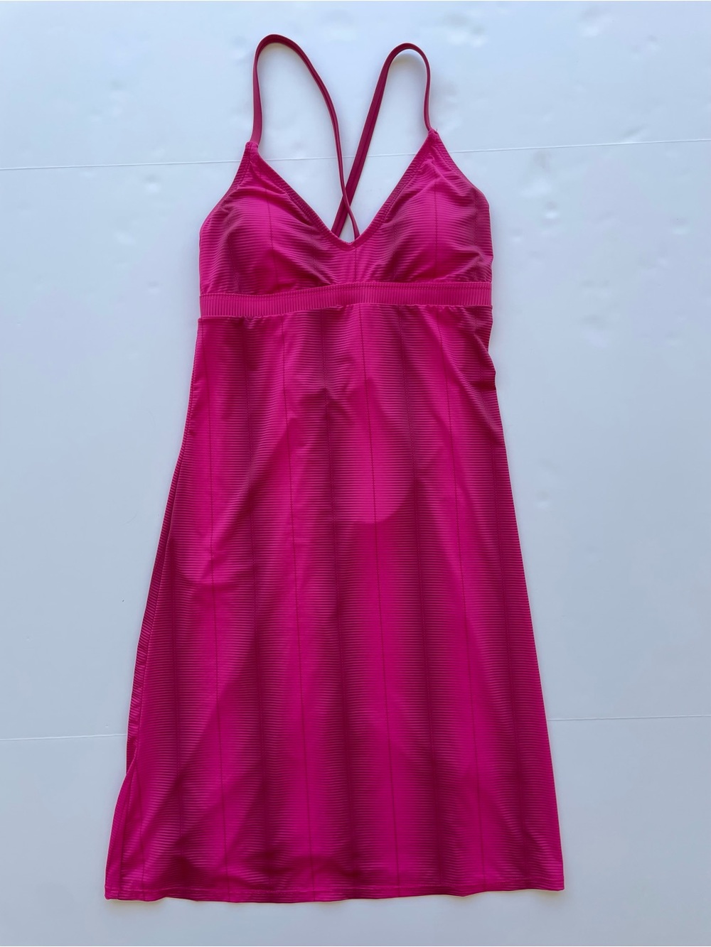 Carve Designs Pink Adjustable Strap Dress